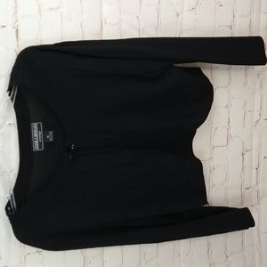 Jessica Howard Lightweight Black Bolero Sweater